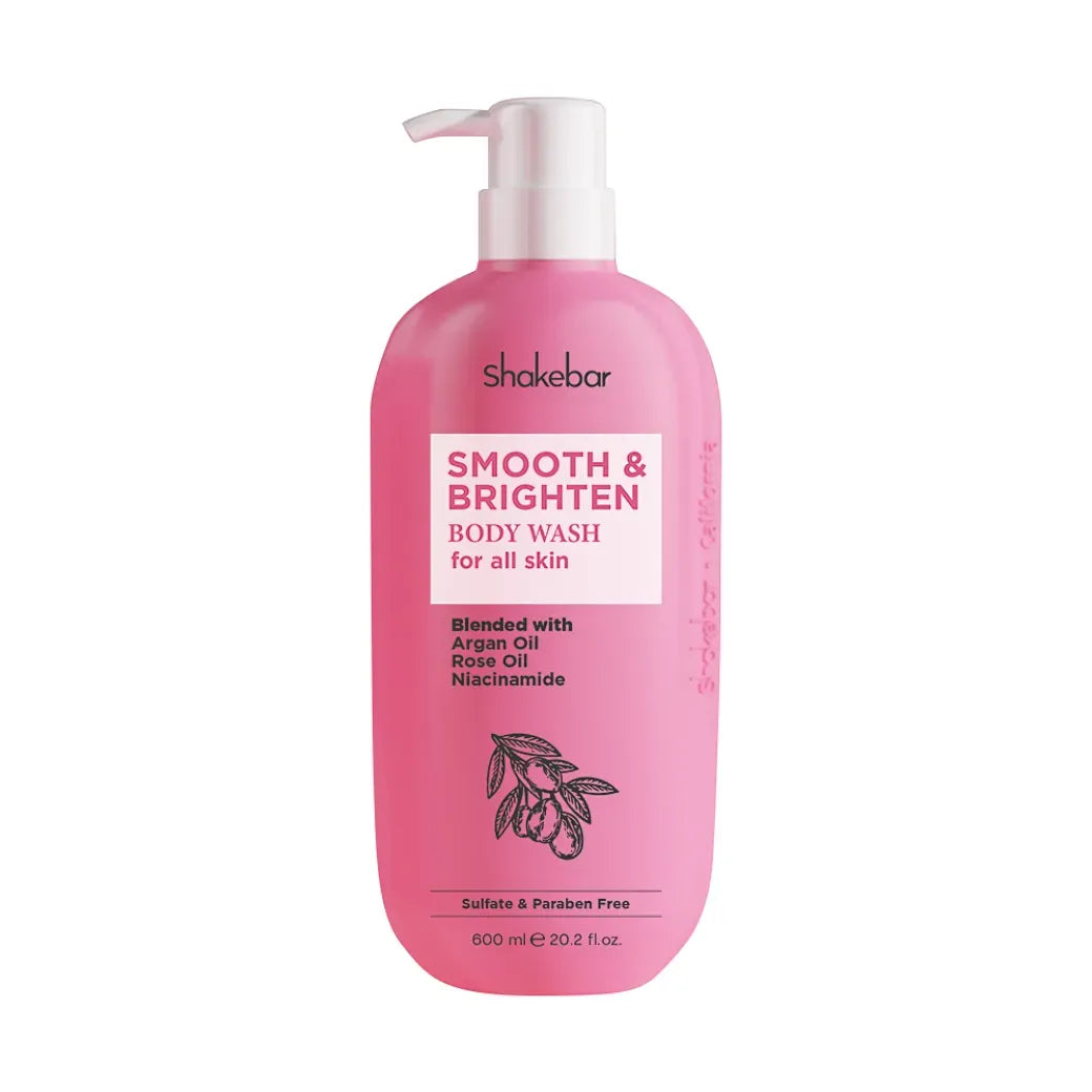 Shakebar Smooth & Brighten Body Wash - 600ml