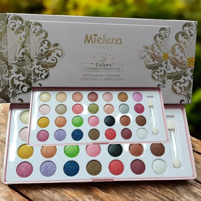 Mielena Italy 28-Color Eyeshadow Palette