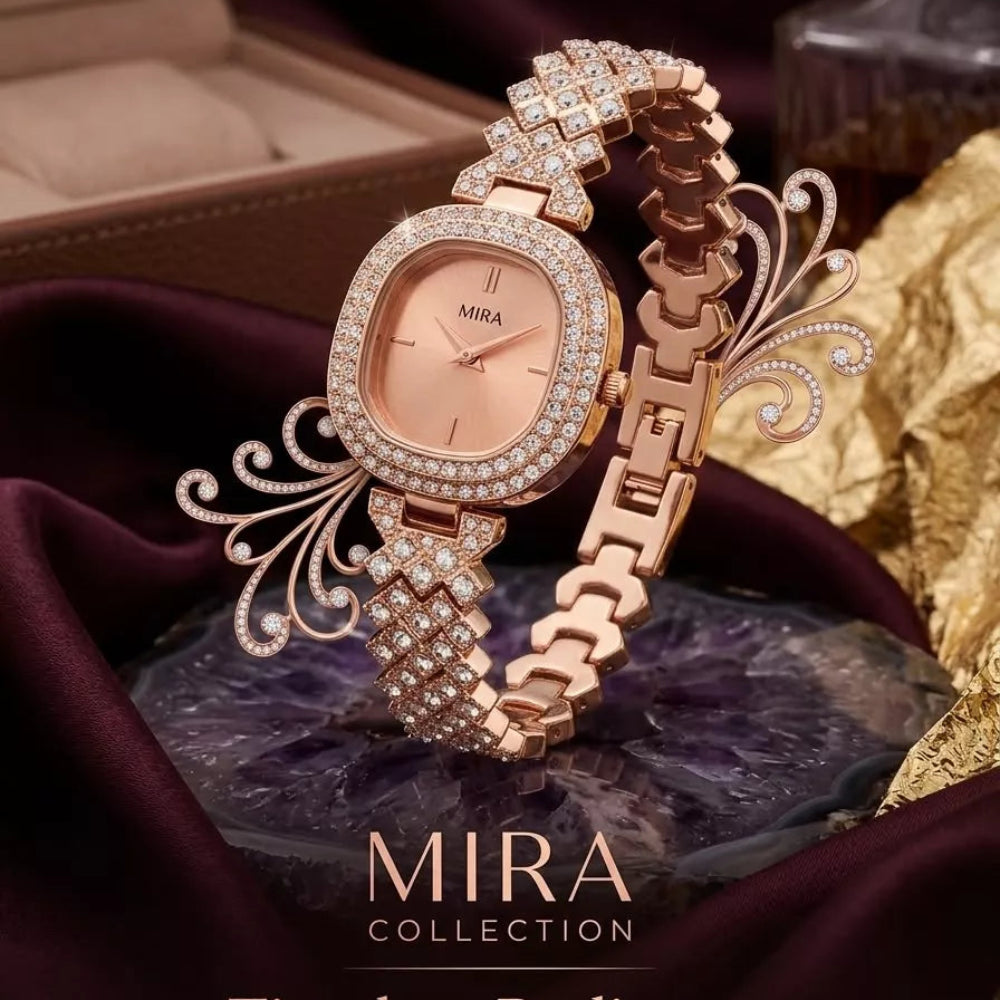 MIRA JEWELRY Stainless Steel Watch - With Box
