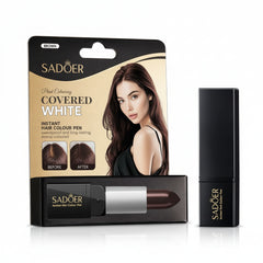 SADOER Instant Hair Colour Pen - Brown
