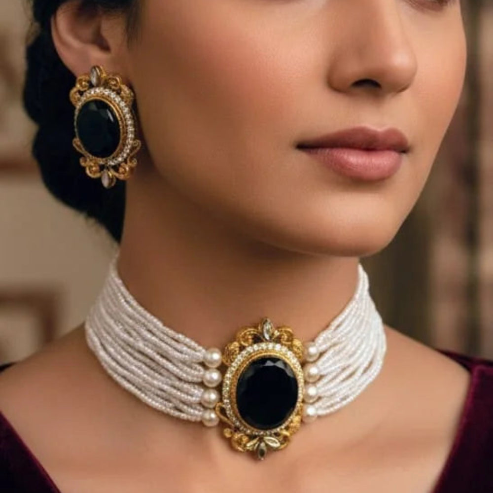 Turkish Choker Set Pal – Choker & Studs