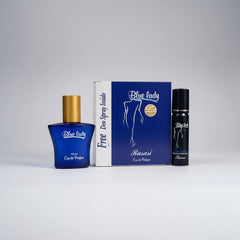 Blue Lady Perfume + Body Spray Deal