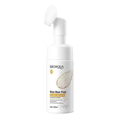 Bioaqua Rice Raw Pulp Deep Cleaning & Hydrating Mousse - 120ml