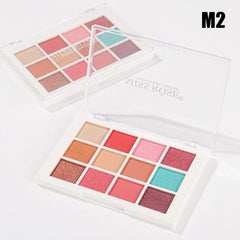 Miss Rose Eyeshadow Palette - 12 Colors