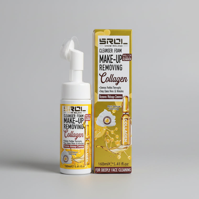Srol Show Roland Cleanser Foam with Collagen - 160ml
