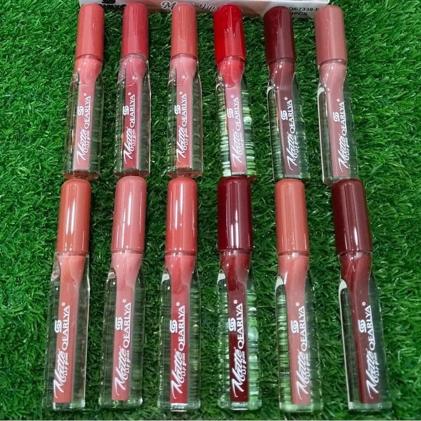 QEARLYA Matte Quick Drying Waterproof Lip Gloss