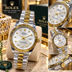 Rolex Datejust Two Tone Watch