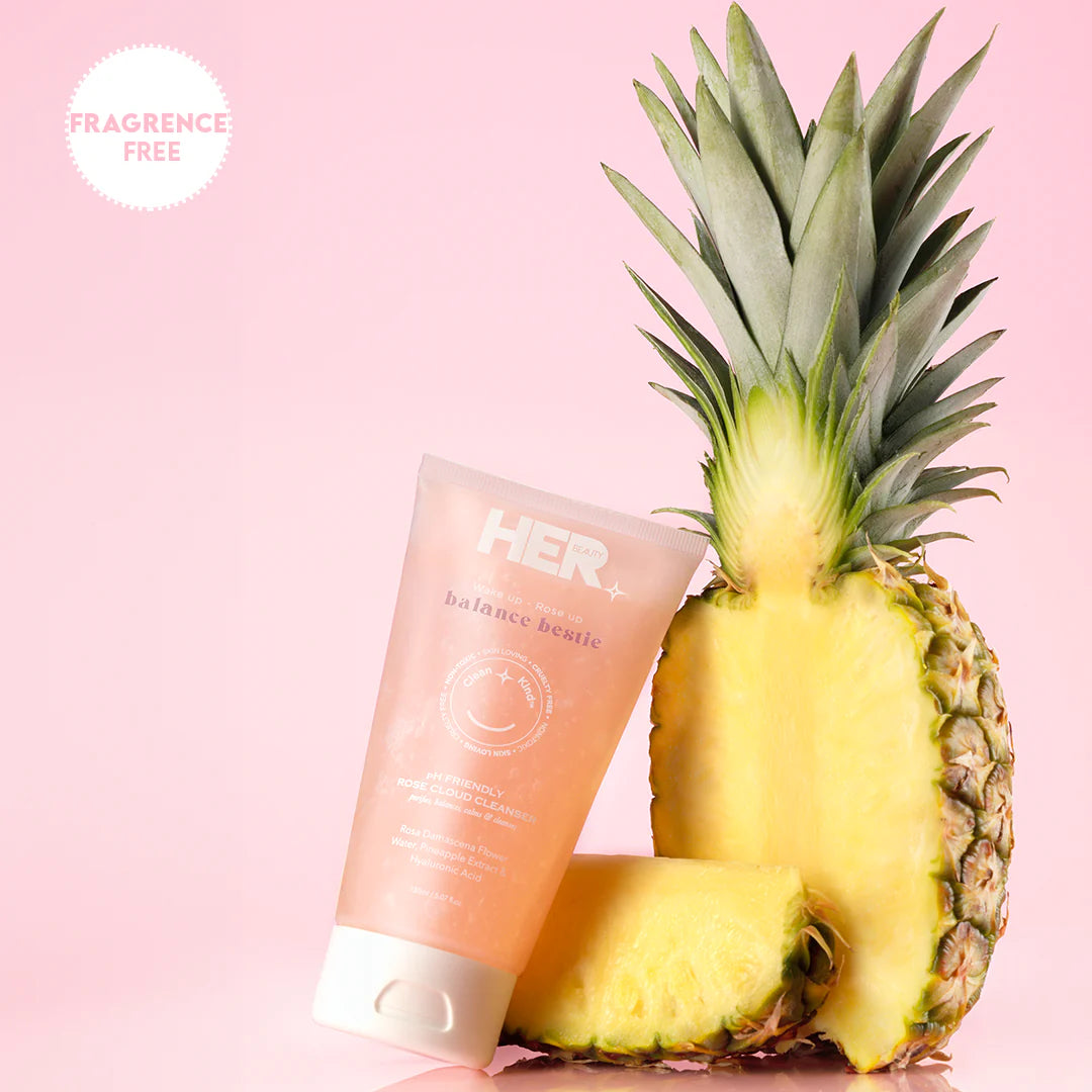 HER Beauty balance bestie pH Friendly Rose Cloud Cleanser 150ml / 5.07 fl.oz