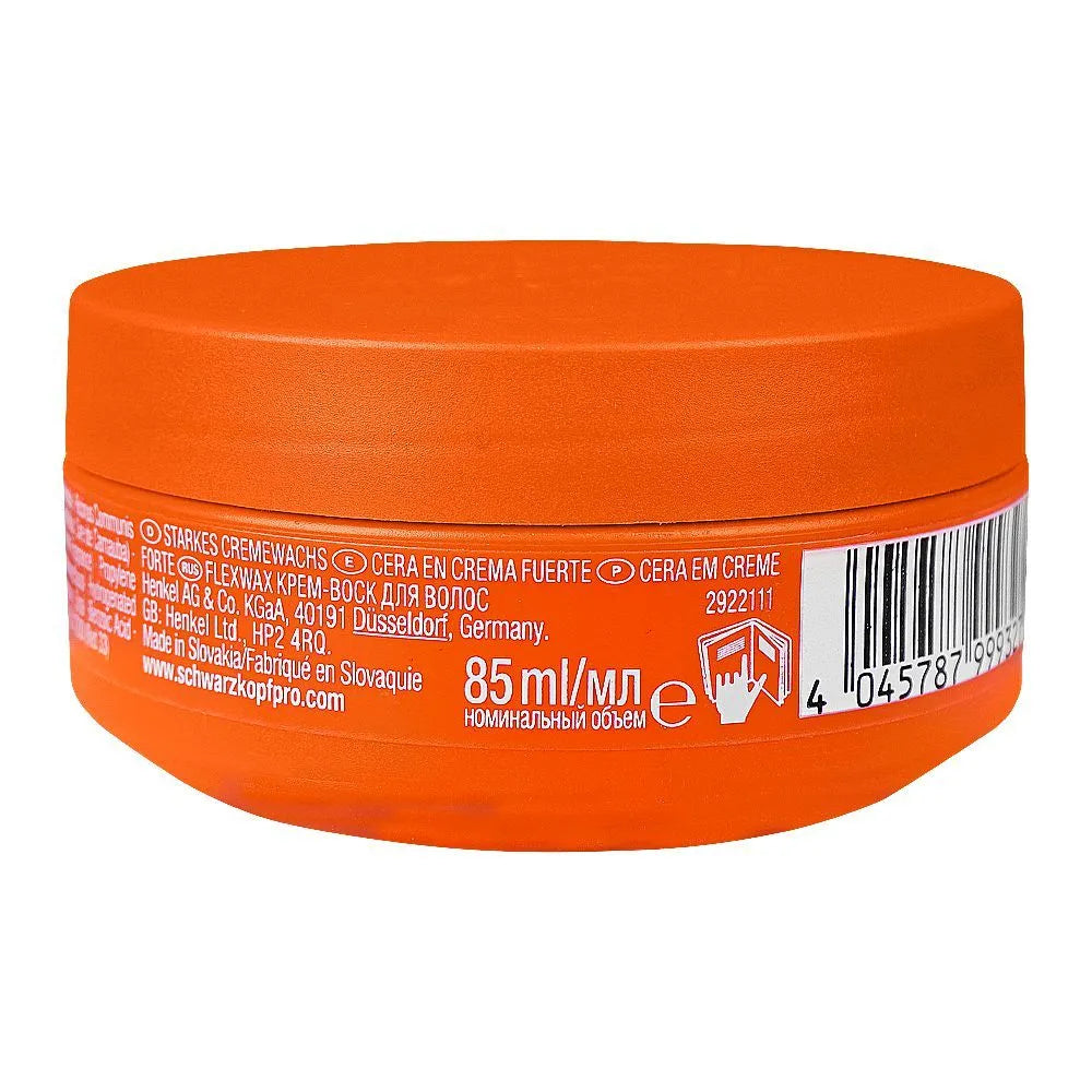 Schwarzkopf Osis+ Texture Flexwax Strong Cream Wax - 85ml