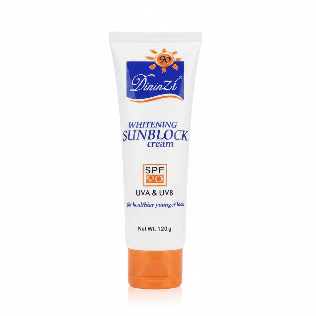 Dininzi Whitening Sun block Cream SPF 90UVA & UVB - 120g