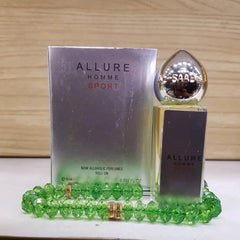 Allure Homme Sport Attar with Tasbeeh - 6ml