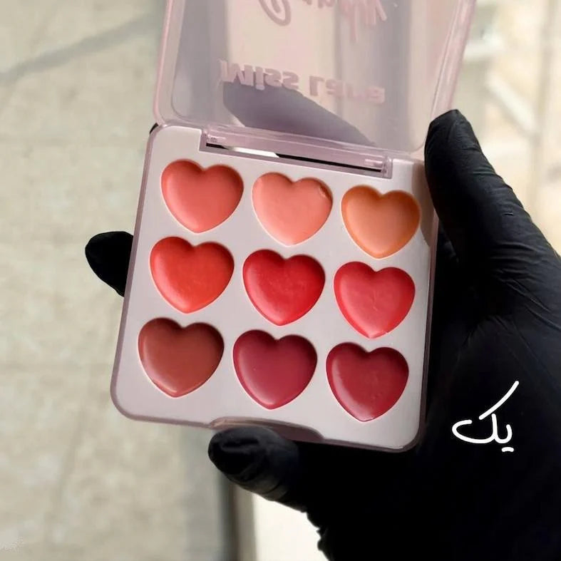 Miss Lara Heart Candy Solid lipstick Ultimate candy love Lip Palette