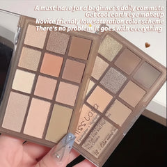 Miss Lara 12-Color Eyeshadow Palette