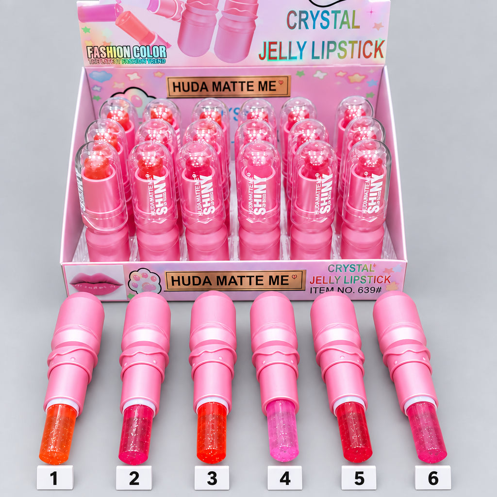 Huda Matte Me Crystal Jelly Lipstick