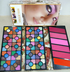 Miss Ayesha 100 Color Eyeshadow Palette & 6 Color Blush-on