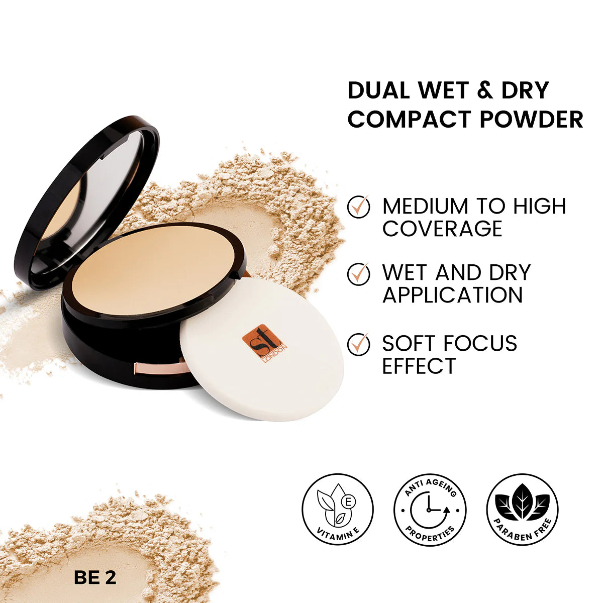 ST London - Dual Wet & Dry Compact Powder