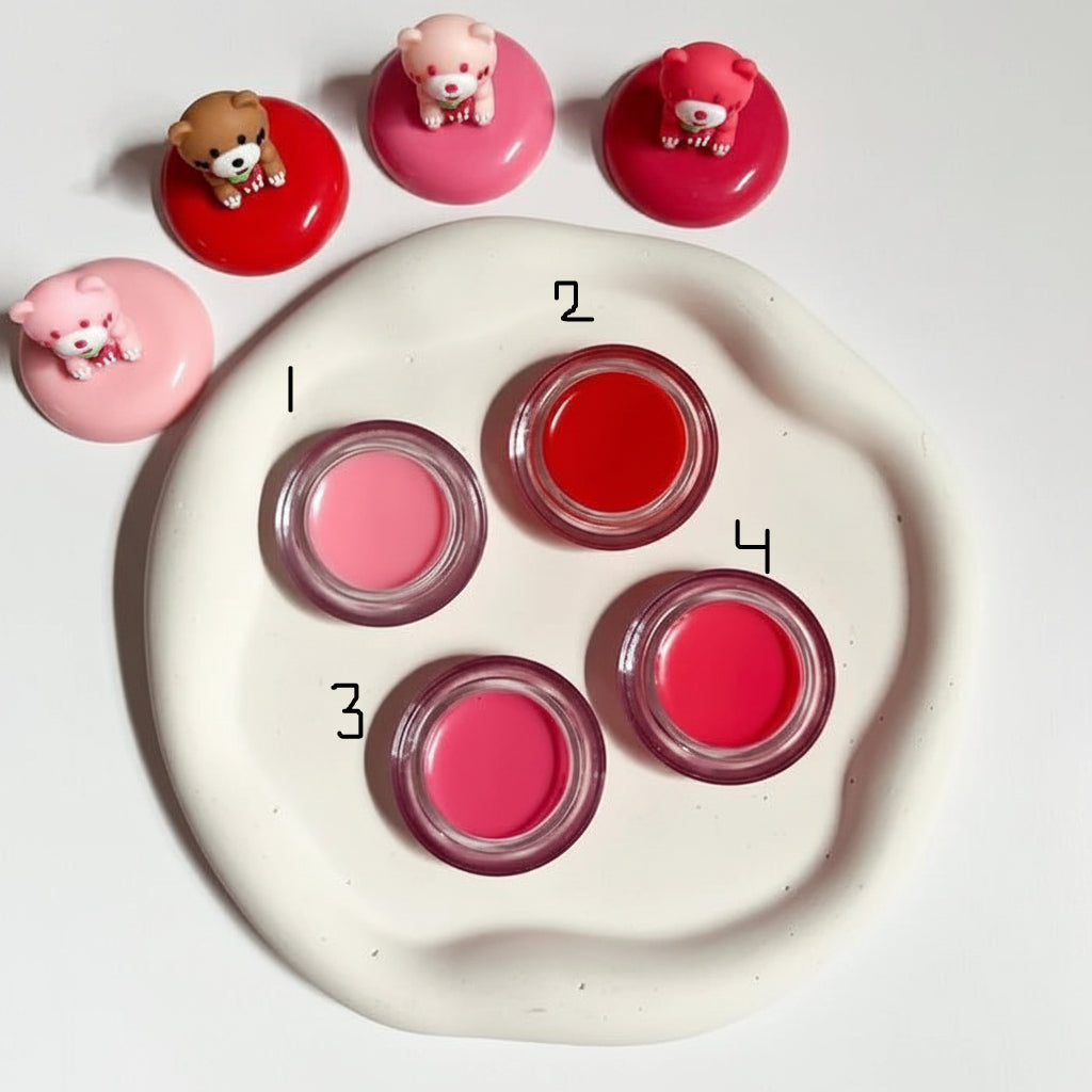 Hudamoj Cute Bear Lip Balm - Each