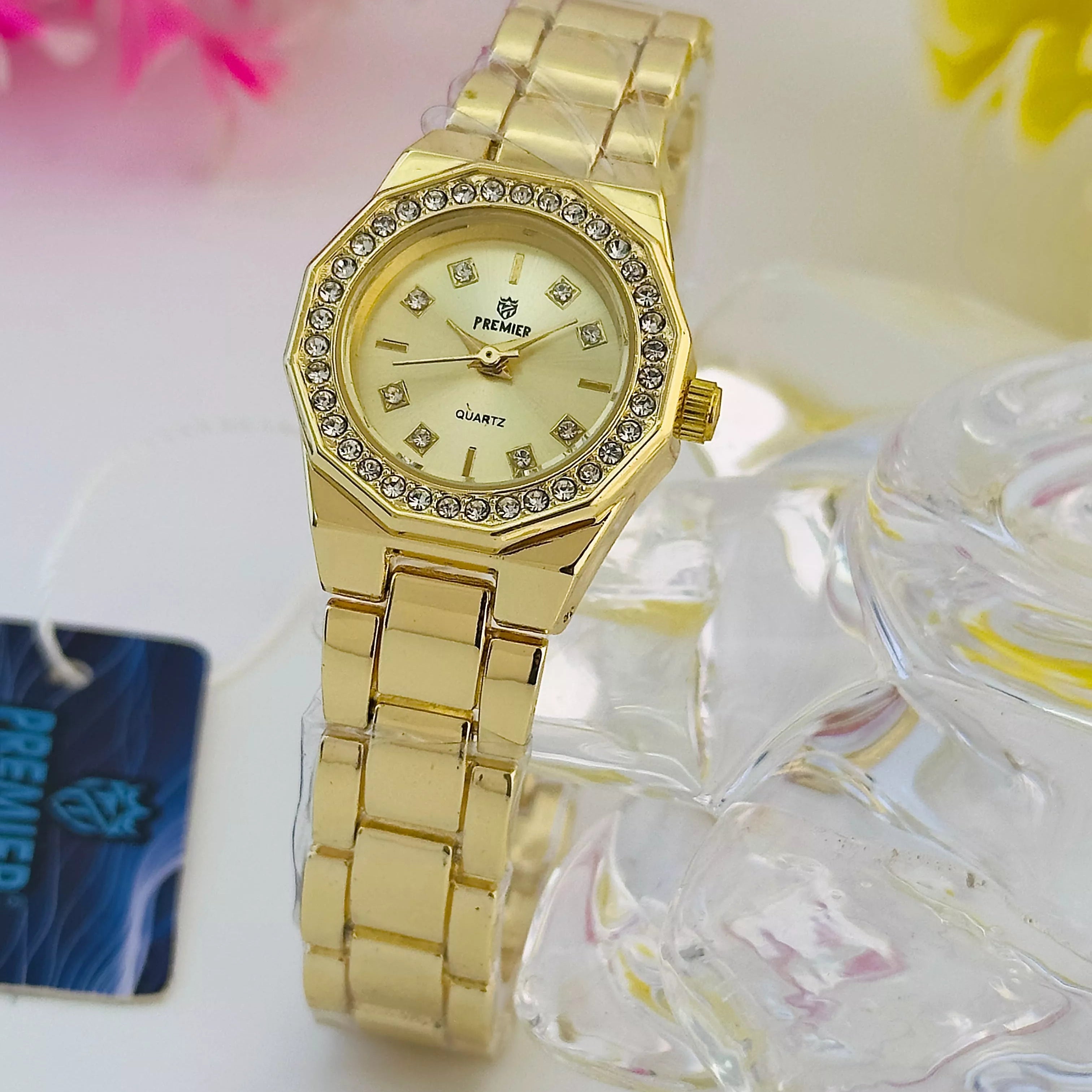 PREMIER Ladies Fancy Watch – Elegant Design, Premium Finishing & Stylish Look - BRAND BOX