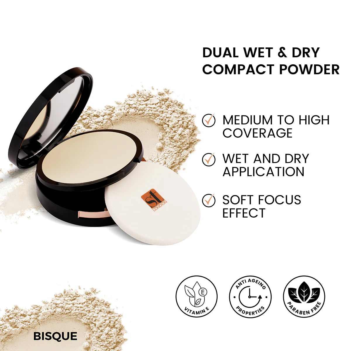 ST London - Dual Wet & Dry Compact Powder