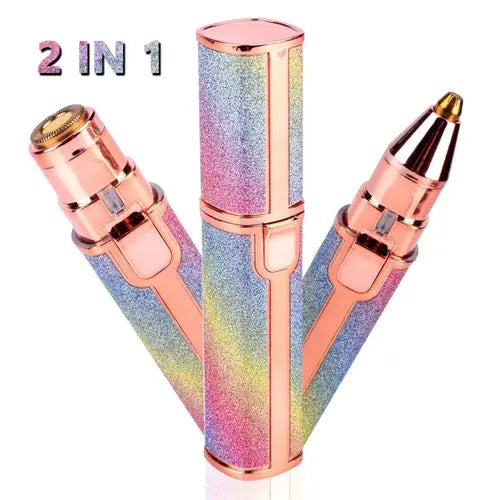 YESX 𝗛𝗫-𝟮𝟬𝟭 2in1 𝗕𝗮𝘁𝘁𝗲𝗿𝘆-𝗢𝗽𝗲𝗿𝗮𝘁𝗲𝗱 𝗘𝘆𝗲𝗯𝗿𝗼𝘄 𝗧𝗿𝗶𝗺𝗺𝗲𝗿