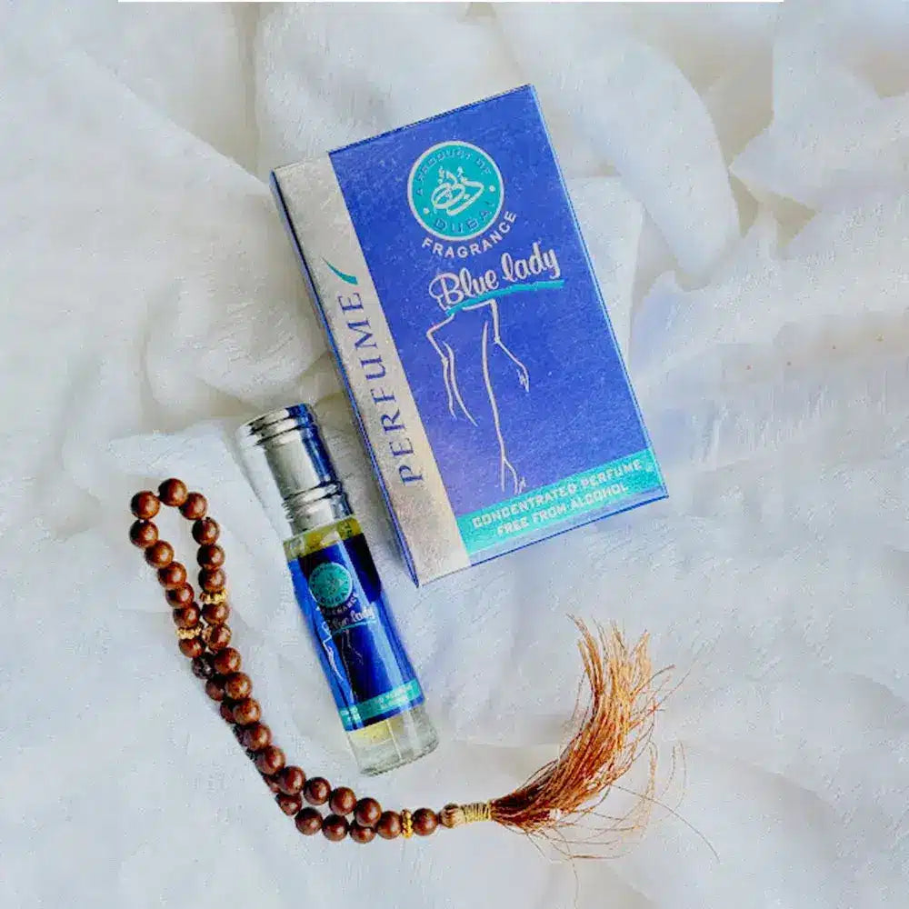 Dubai Bluelady Attar With Free Tasbeeh - 6ml