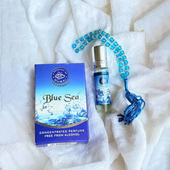 Dubai Blue Sea Attar With Free Tasbeeh - 6ml