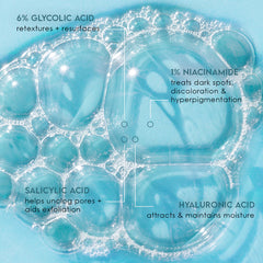 HER Beauty goodnight glow Power Blend Exfoliating Tonic 120ml / 4.05 fl.oz