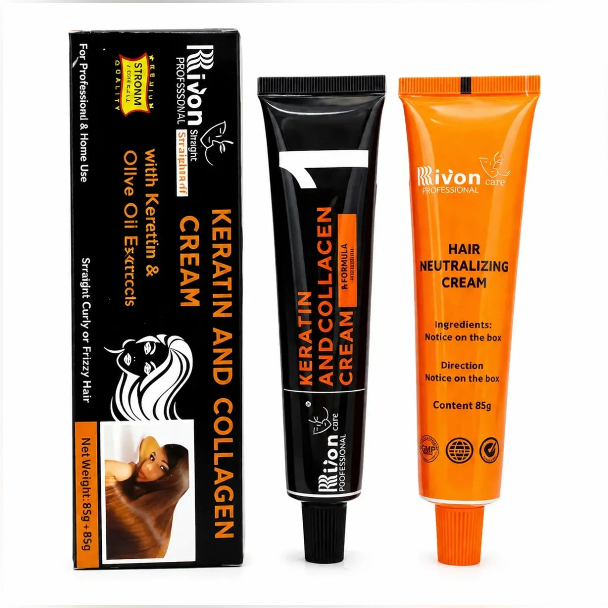 Rivon Hair Straightening Cream