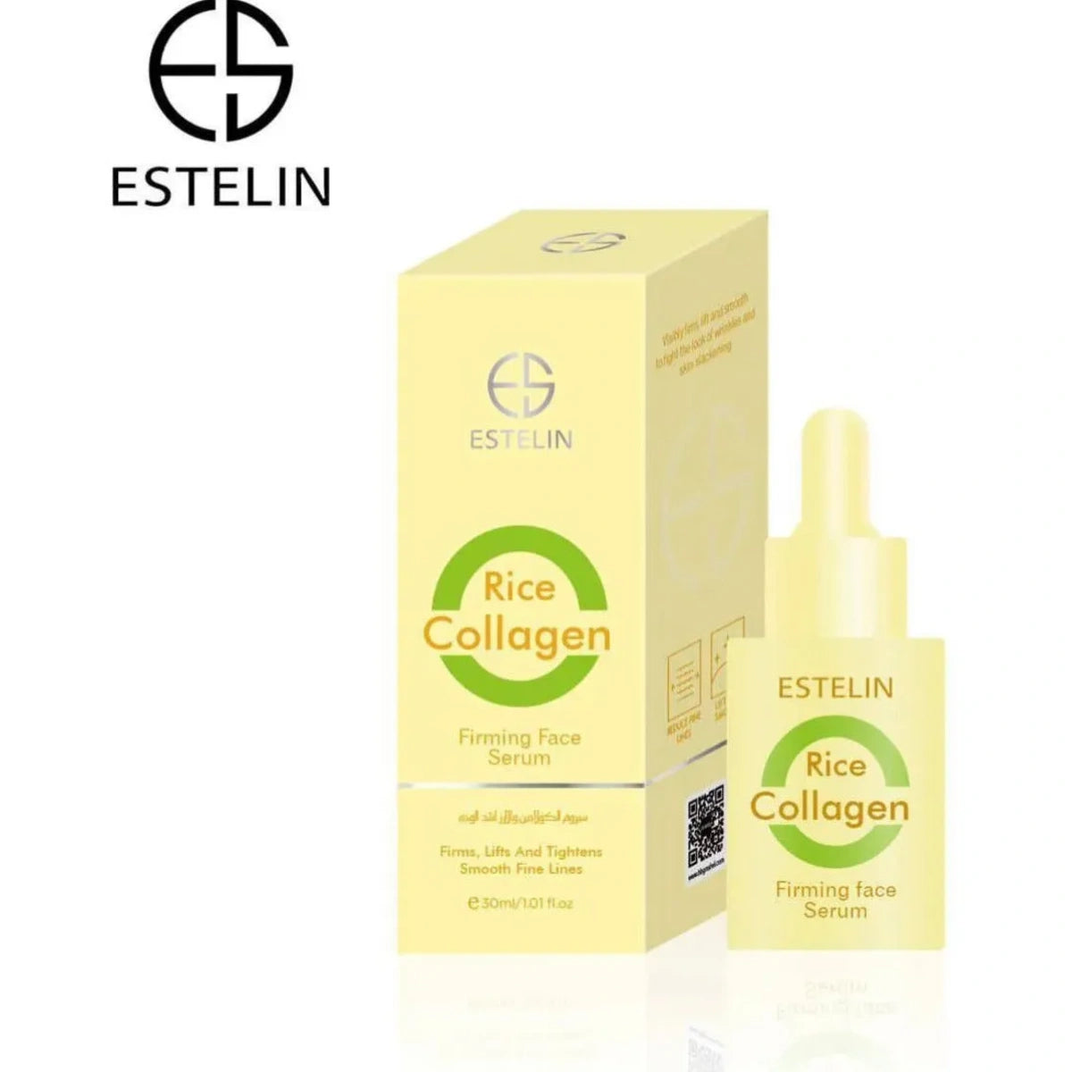 Estelin Rice Collagen Firming Face Serum - 30ml