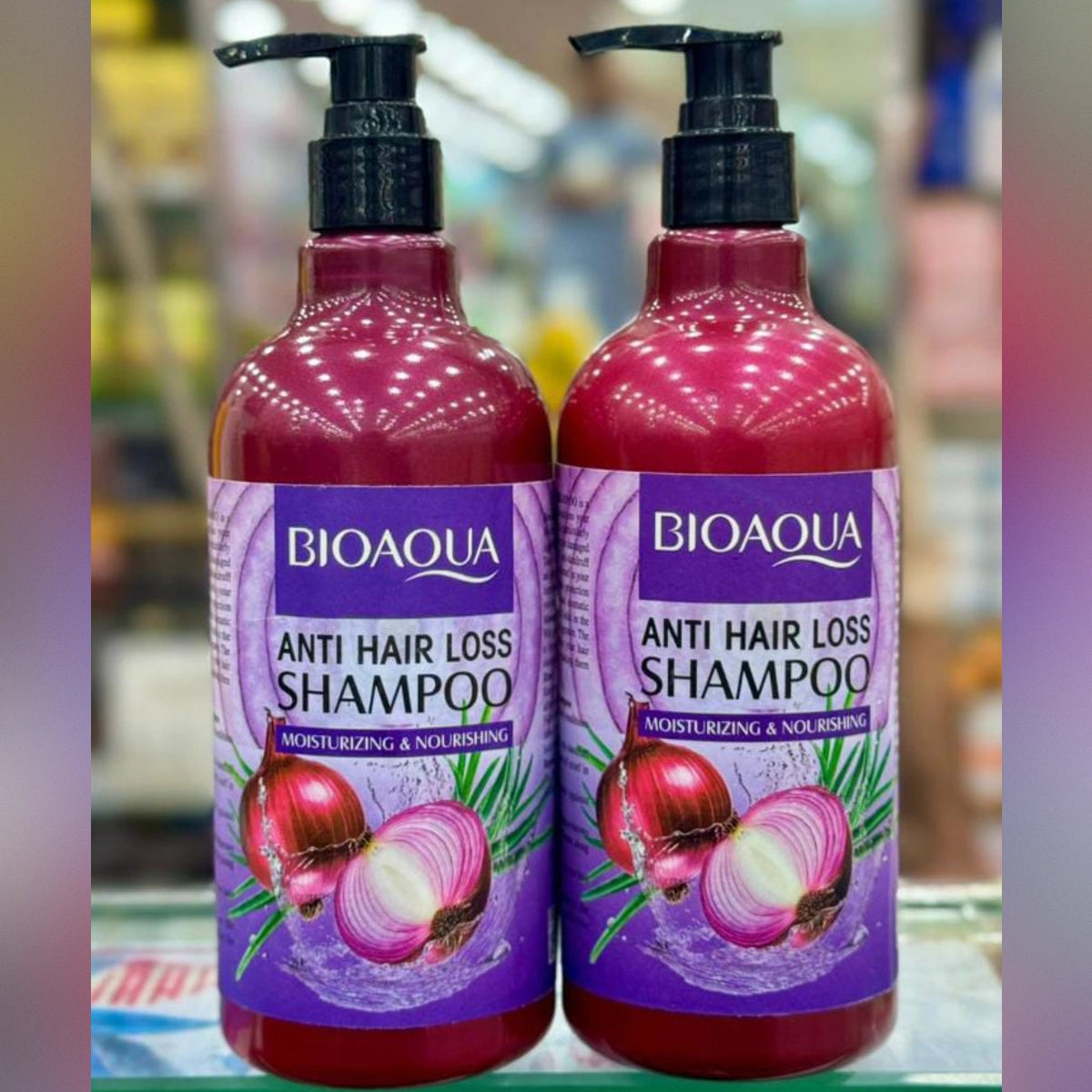 Bioaqua Red Onion Anti Hair Loss Shampoo – 500ml
