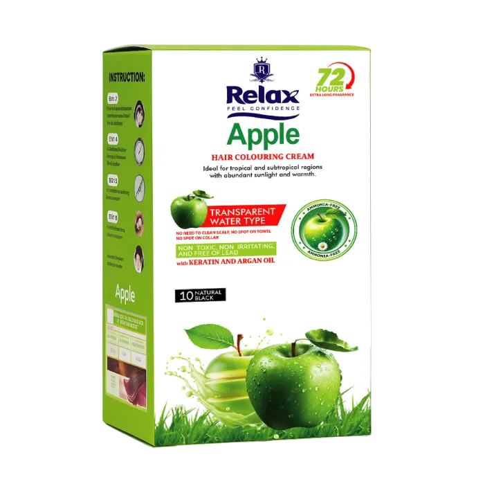 Relax Apple Hair Color