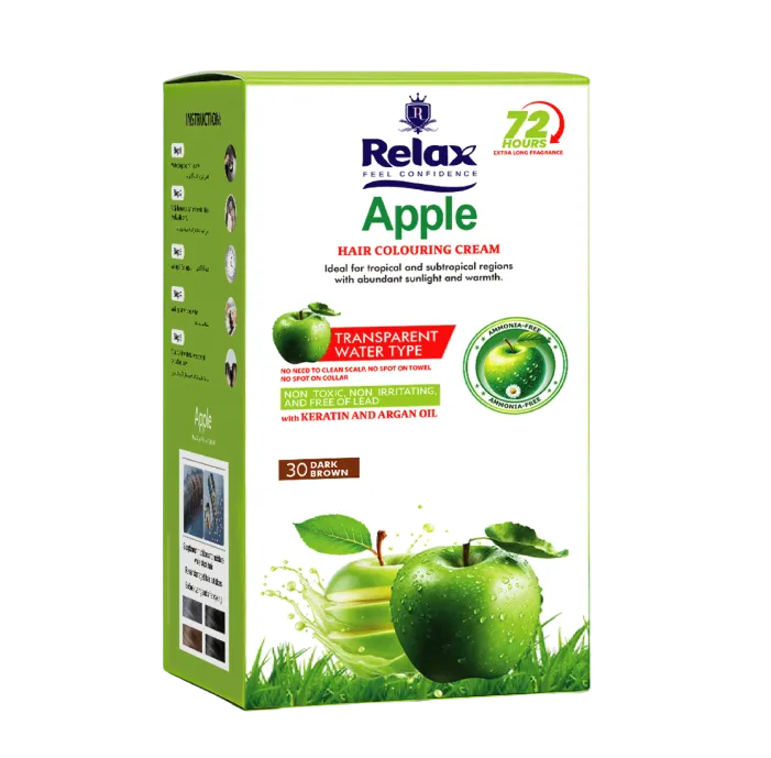 Relax Apple Hair Color