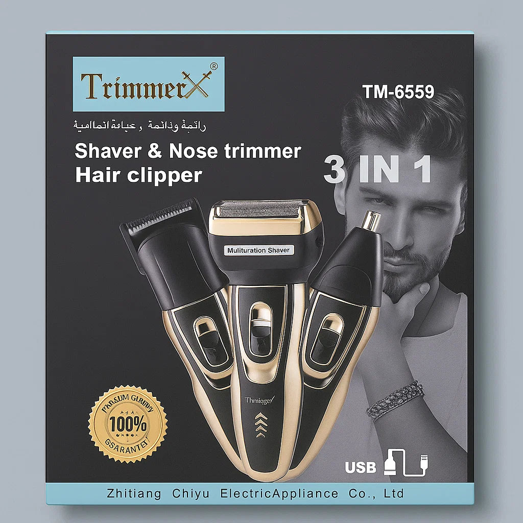 Trimmer X TM6559  3 in 1 Hair Trimmer