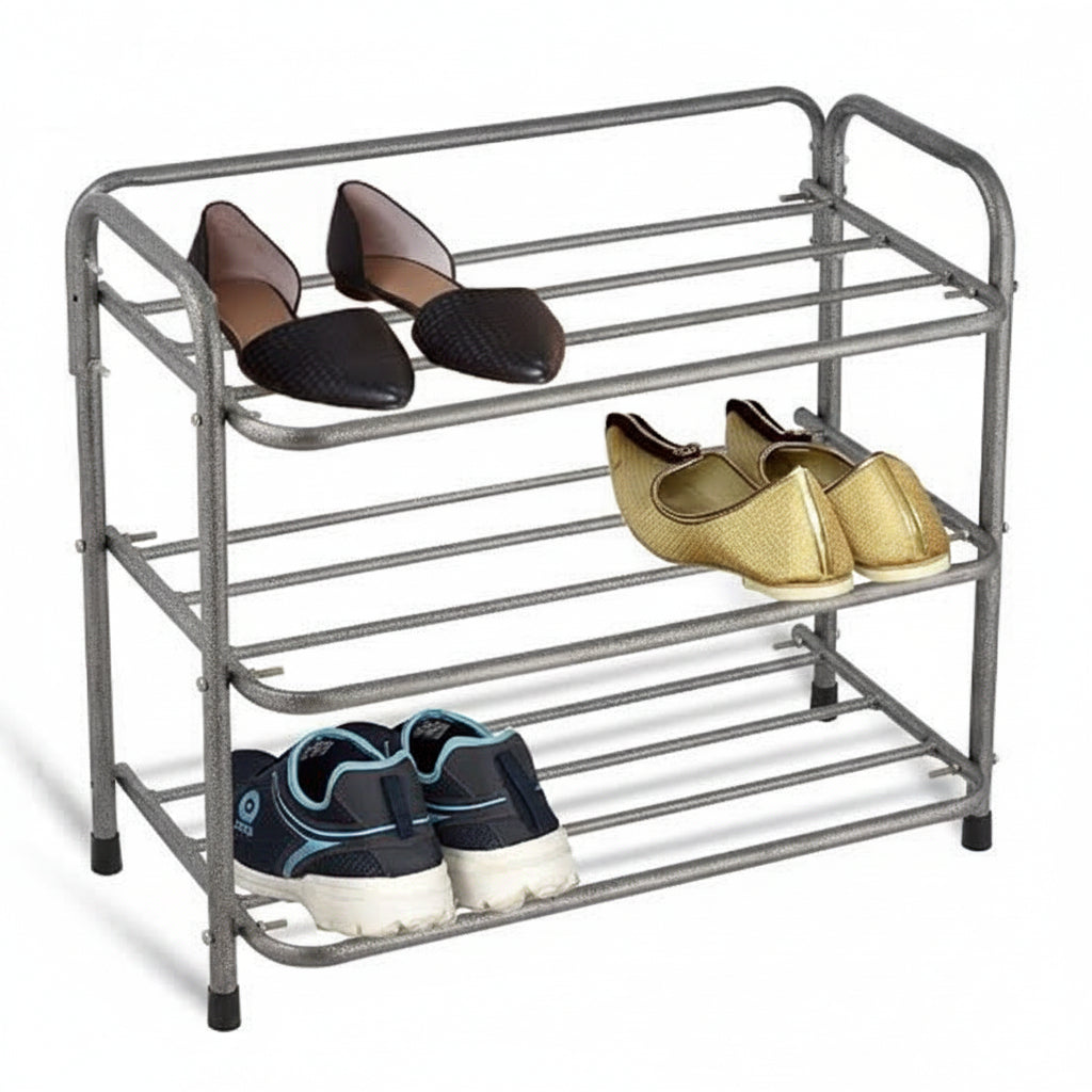 Multi-Tier Stackable Shoe Rack Organizer