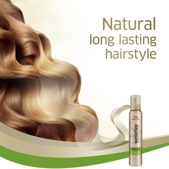 Wella Wellaflex Flexible Ultra Strong Hold Mousse