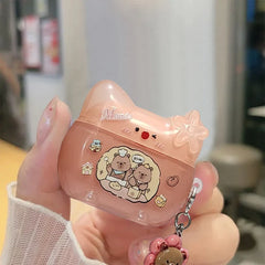 MLUNDO 1PCS Earphone shaped The unique design lip gloss