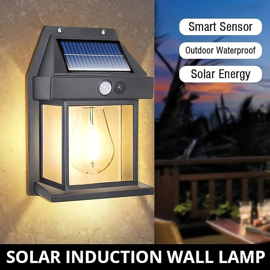 Solar Tungsten Wireless Outdoor LED Wall Light