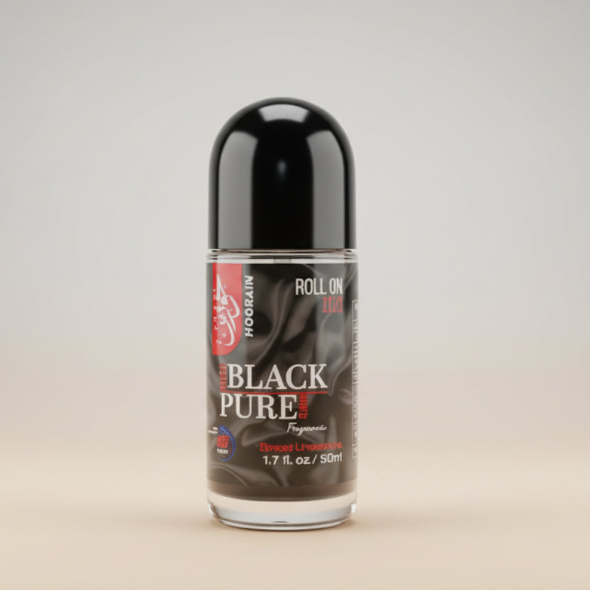 Hoorain Black Pure Roll On - 50ml