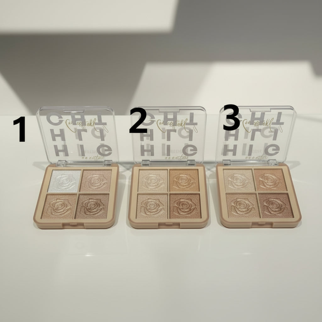 Anylady 4 Colors Celestial Highlighter Palette