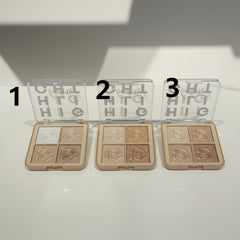 Anylady 4 Colors Celestial Highlighter Palette