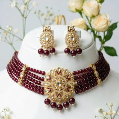 Mena KUNDAN Pal Necklace set