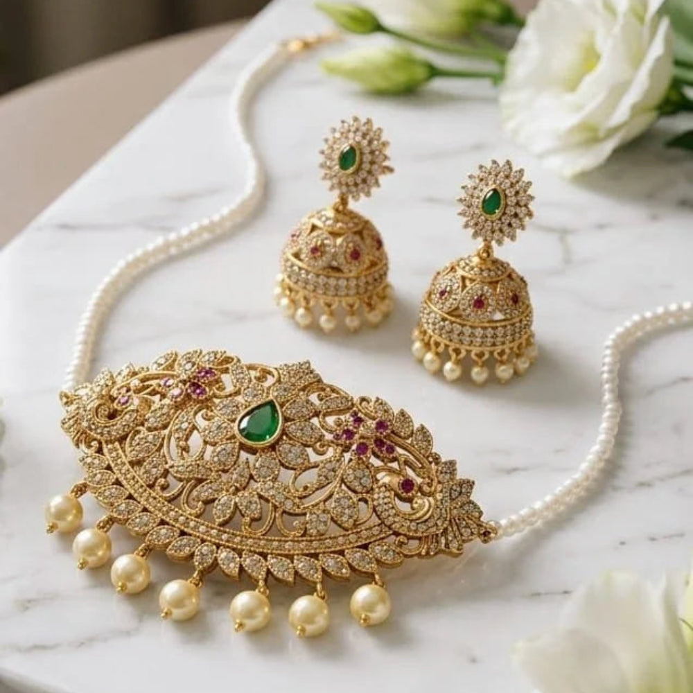 South Indian Luxury Jewelry Set