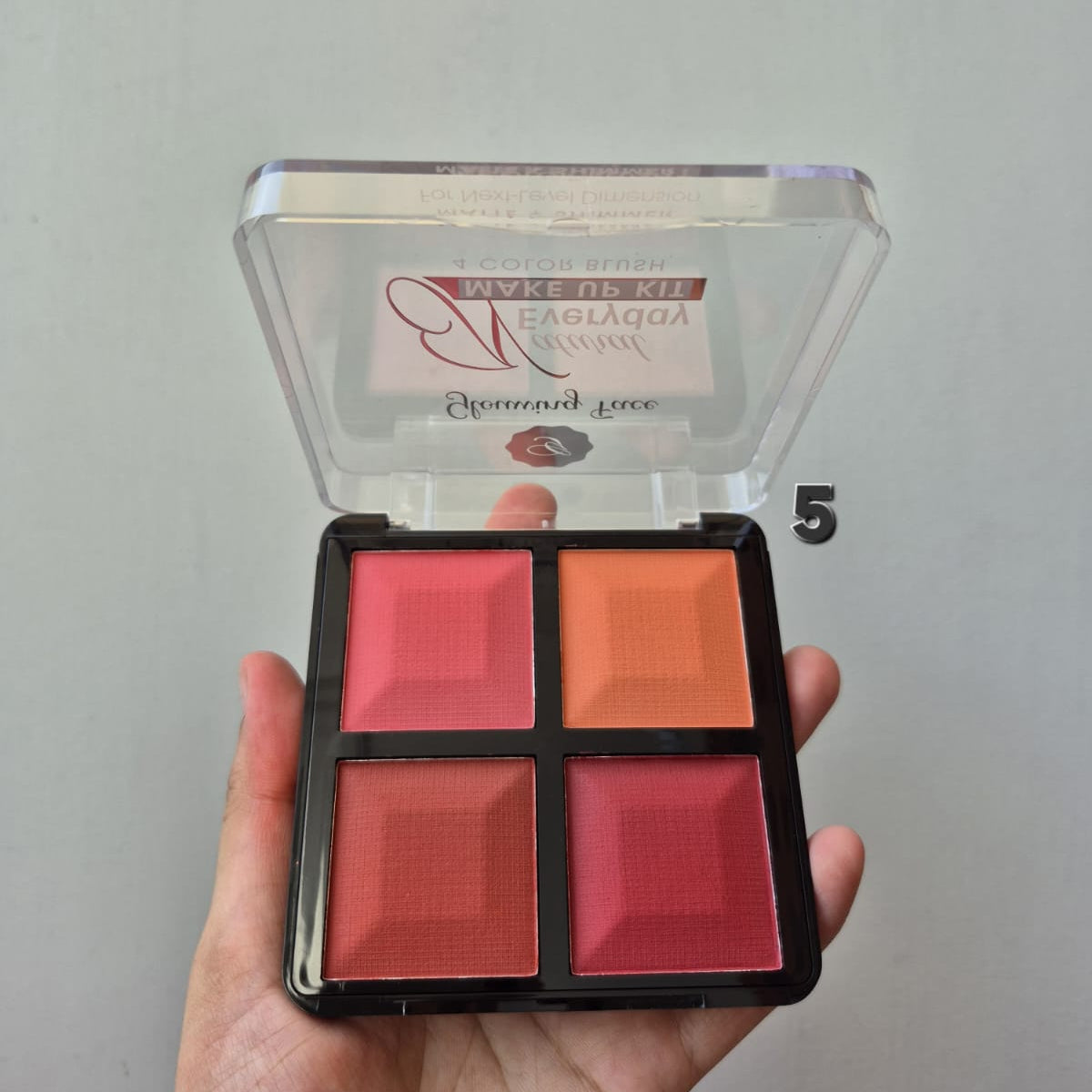 Glowing Face  Natural Everyday Blush Kit