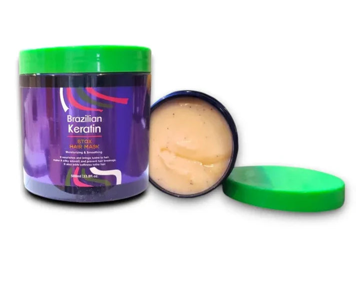 Brazilian keratin Botox Hair Mask Moisturizing and Smoothing - 500ml
