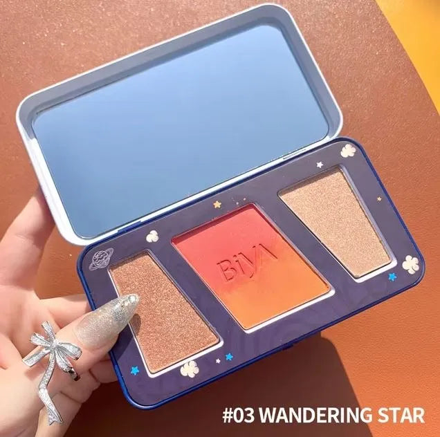 Biya Korean Highlighter & Blush Palette