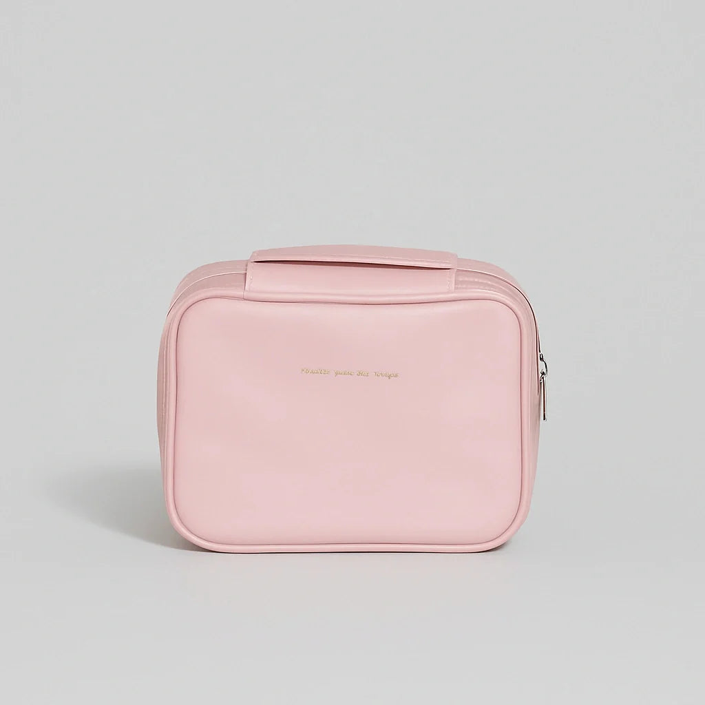 Capacity Detachable Makeup Bag with Brush Holder