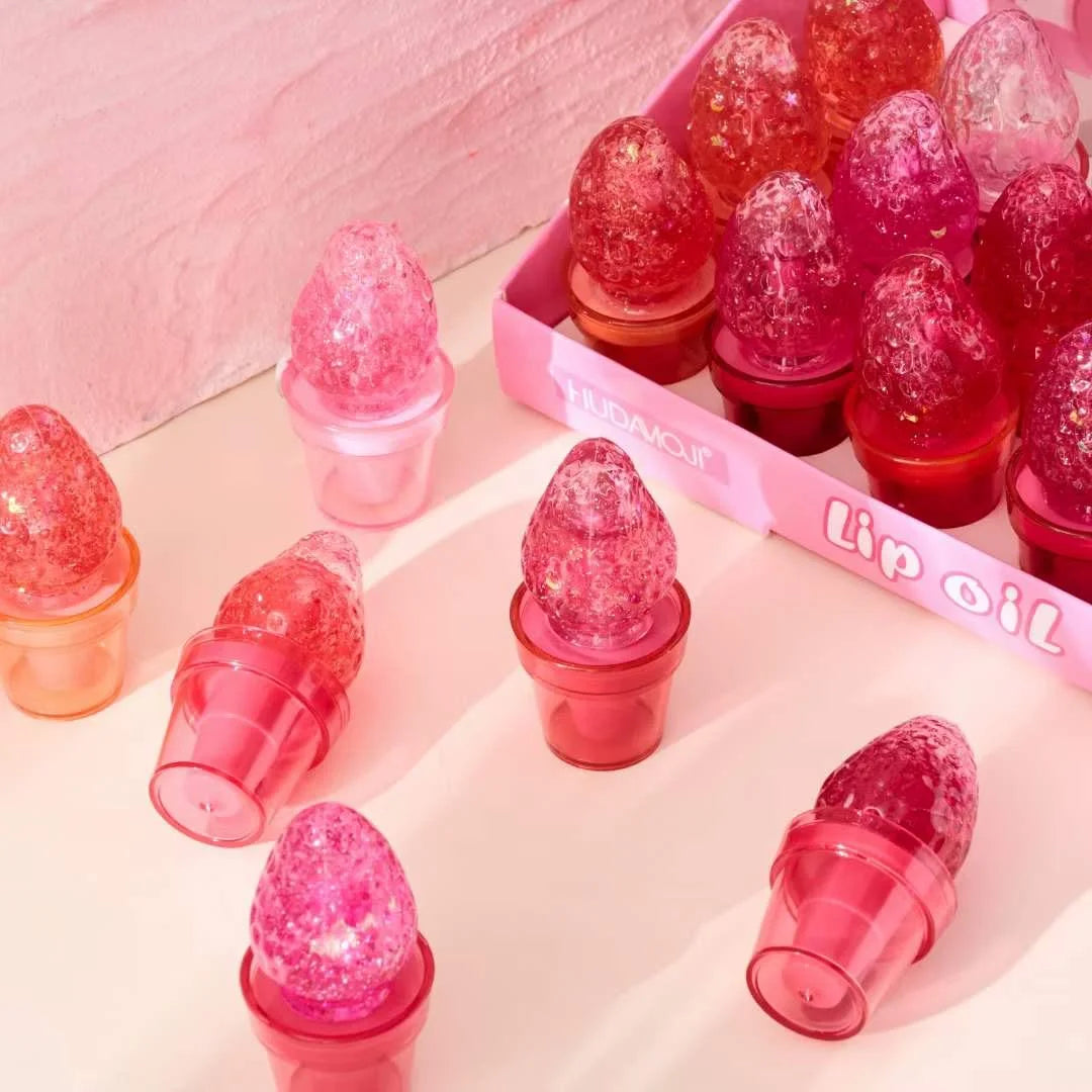 Huda Moji Strawberry Magic Lip Gloss