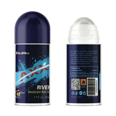 Deomax River Deodorant Roll On 48H Long Lasting 50ml