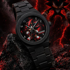 Timees Sonic & Shadow Black Quartz Kids Watch