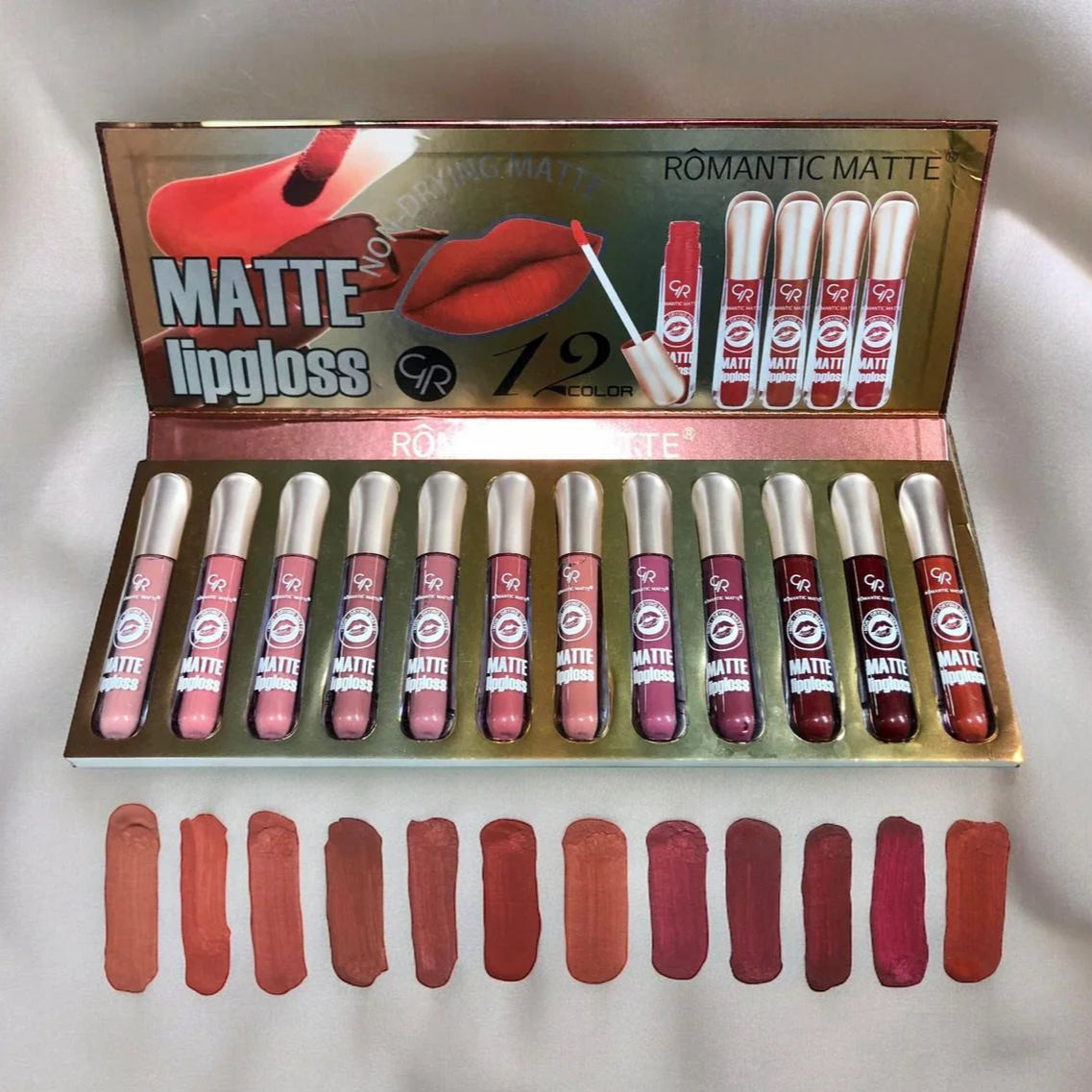 ROMANTIC MATTE Lip Gloss – Long-Lasting Velvet Finish